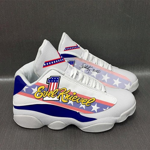 Ideafootwear Evel Knievel AJ13 Sneakers Shoes For Men And Women 1