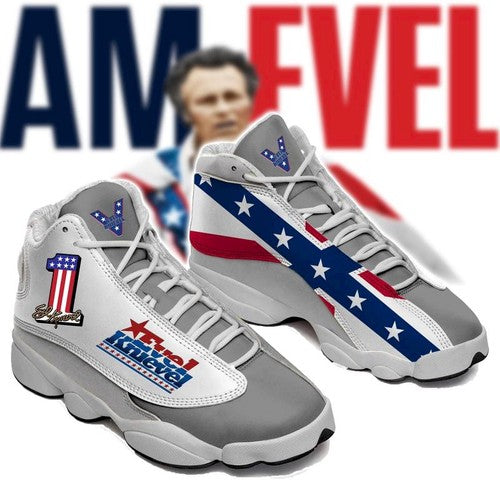 Ideafootwear Evel Knievel AJ13 Sneakers Shoes For Men And Women 2