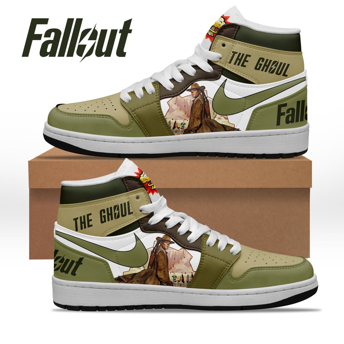 Ideafootwear Fallout AJ1 High Sneakers Shoes For Men And Women 9