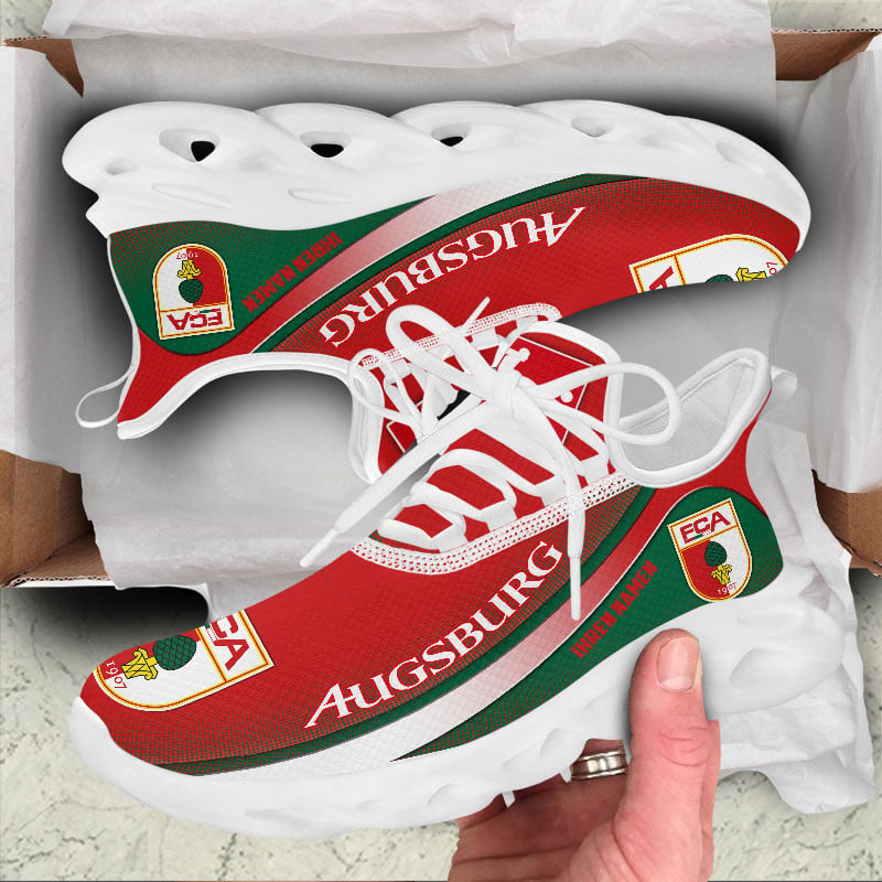 Ideafootwear FC Augsburg Max Soul Shoes Sneakers For Men And Women 1