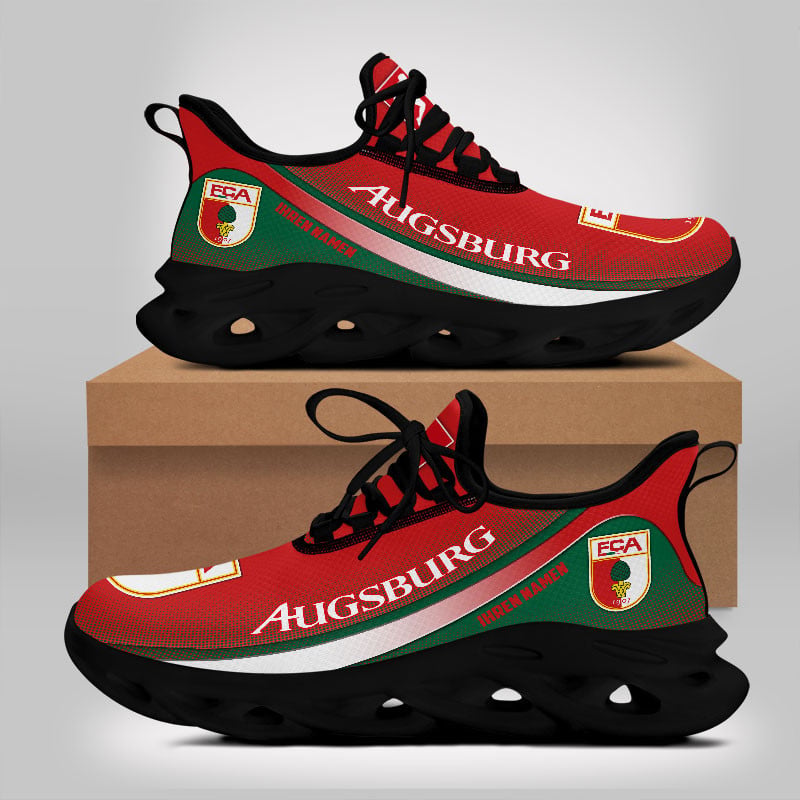 Ideafootwear FC Augsburg Max Soul Shoes Sneakers For Men And Women 1
