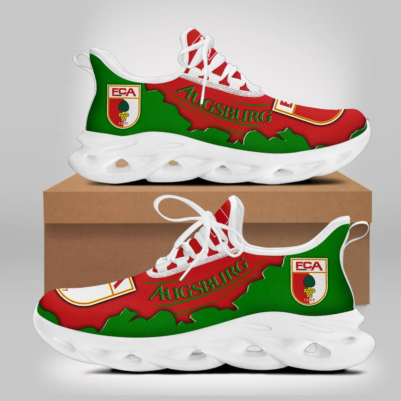 Ideafootwear FC Augsburg Max Soul Shoes Sneakers For Men And Women 3