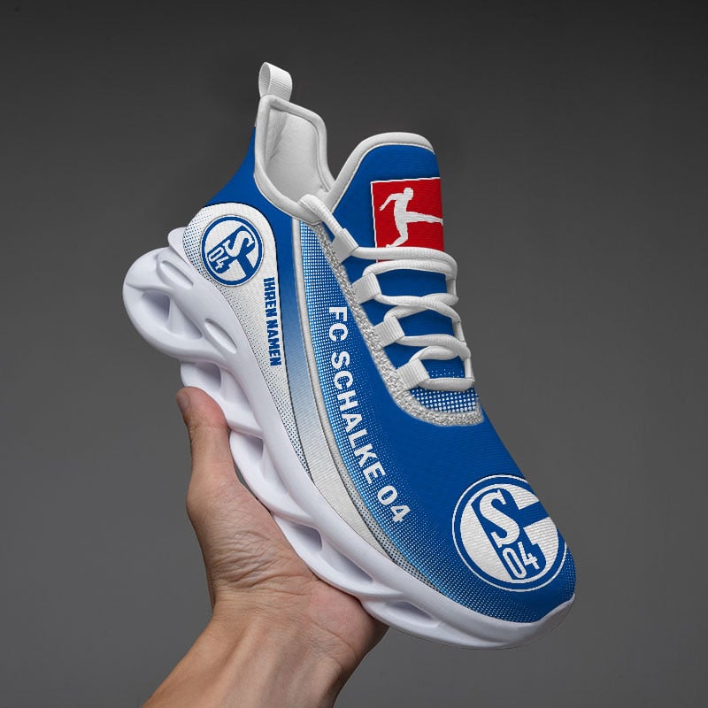 Ideafootwear FC Schalke 04 Max Soul Shoes Sneakers For Men And Women 1