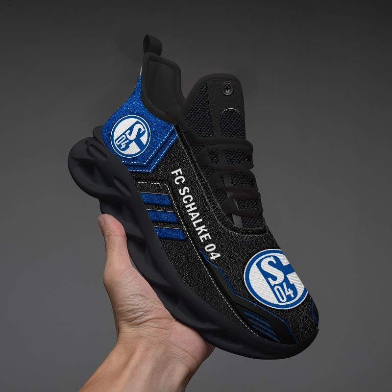 Ideafootwear FC Schalke 04 Max Soul Shoes Sneakers For Men And Women 2