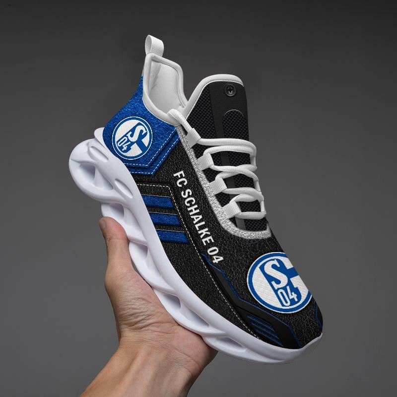 Ideafootwear FC Schalke 04 Max Soul Shoes Sneakers For Men And Women 2