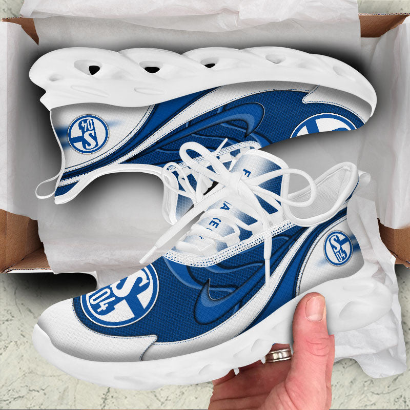 Ideafootwear FC Schalke 04 Max Soul Shoes Sneakers For Men And Women 4