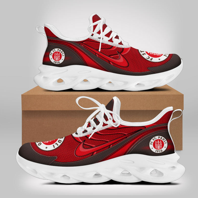 Ideafootwear FC St. Pauli Max Soul Shoes Sneakers For Men And Women 4