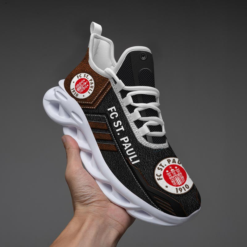 Ideafootwear FC St. Pauli Max Soul Shoes Sneakers For Men And Women 2