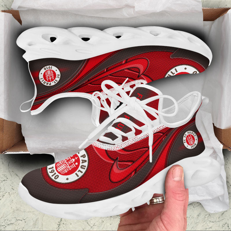 Ideafootwear FC St. Pauli Max Soul Shoes Sneakers For Men And Women 4