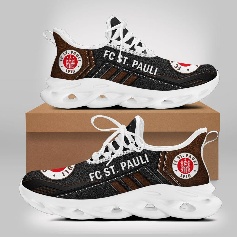Ideafootwear FC St. Pauli Max Soul Shoes Sneakers For Men And Women 2