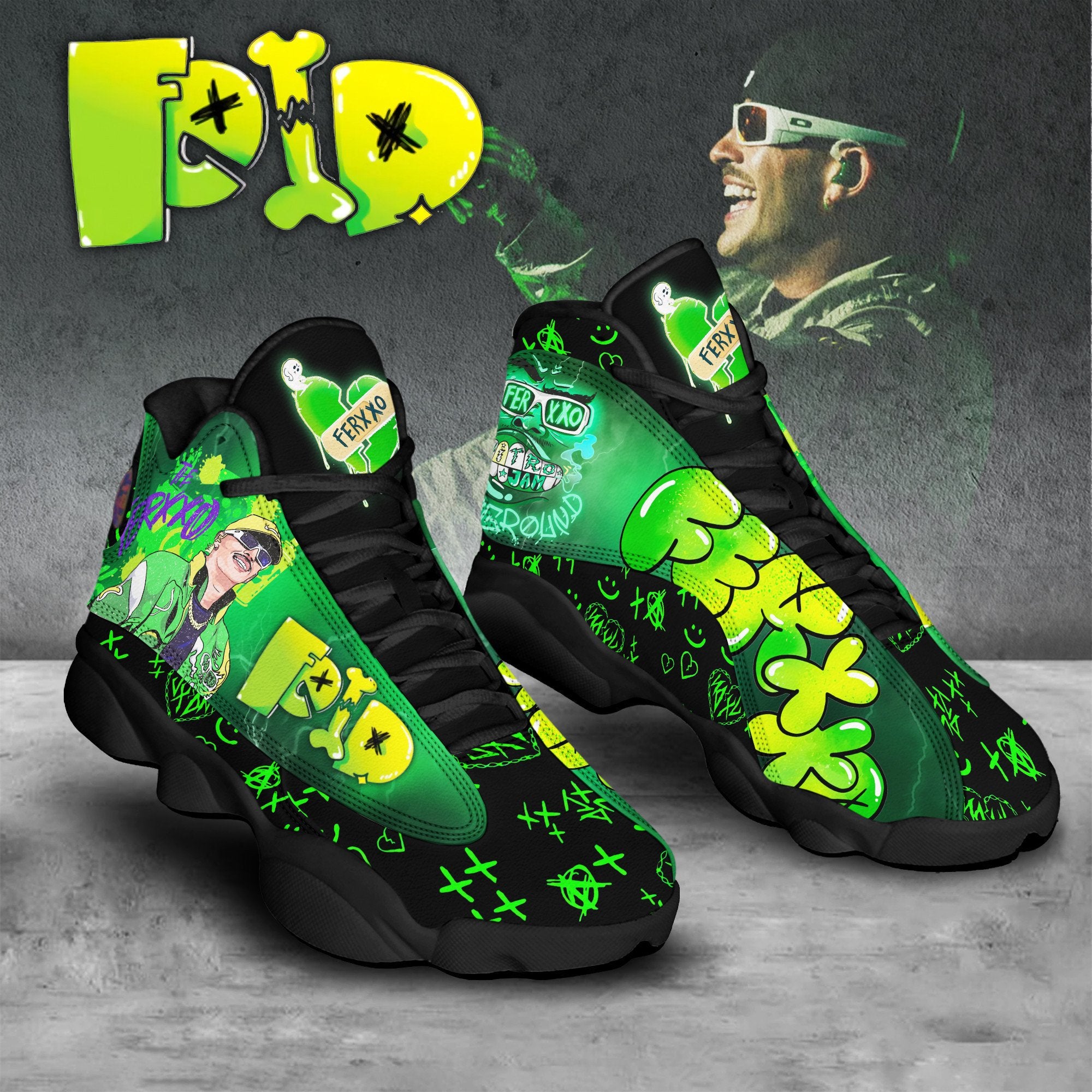 Ideafootwear Feid AJ13 Sneakers Shoes For Men And Women 1