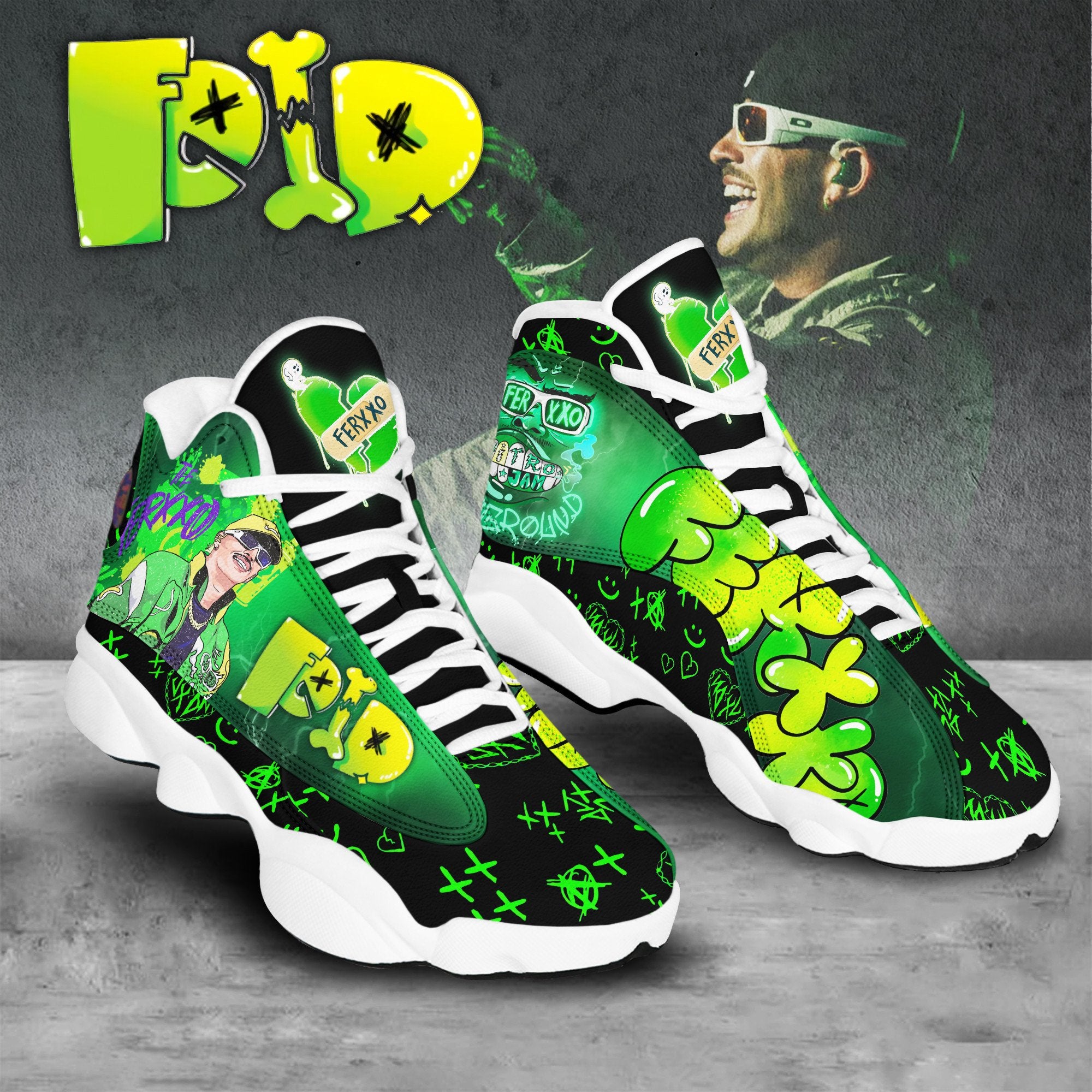Ideafootwear Feid AJ13 Sneakers Shoes For Men And Women 2
