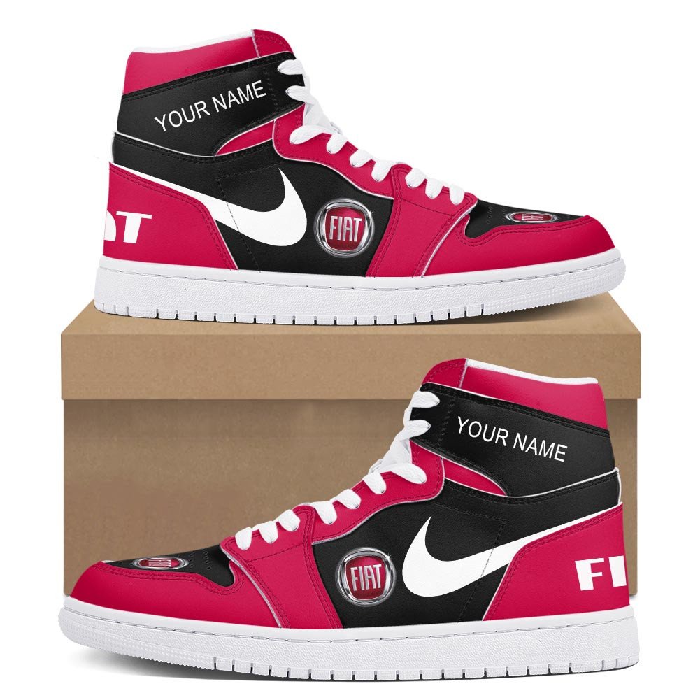Ideafootwear Fiat AJ1 High Sneakers Shoes For Men And Women 1