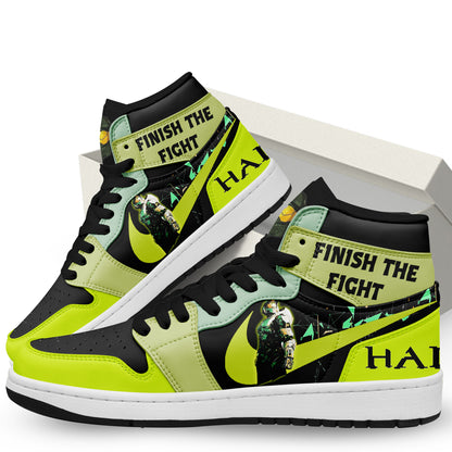 Ideafootwear Finish The Fight Halo AJ1 High Sneakers Shoes For Men And Women 1