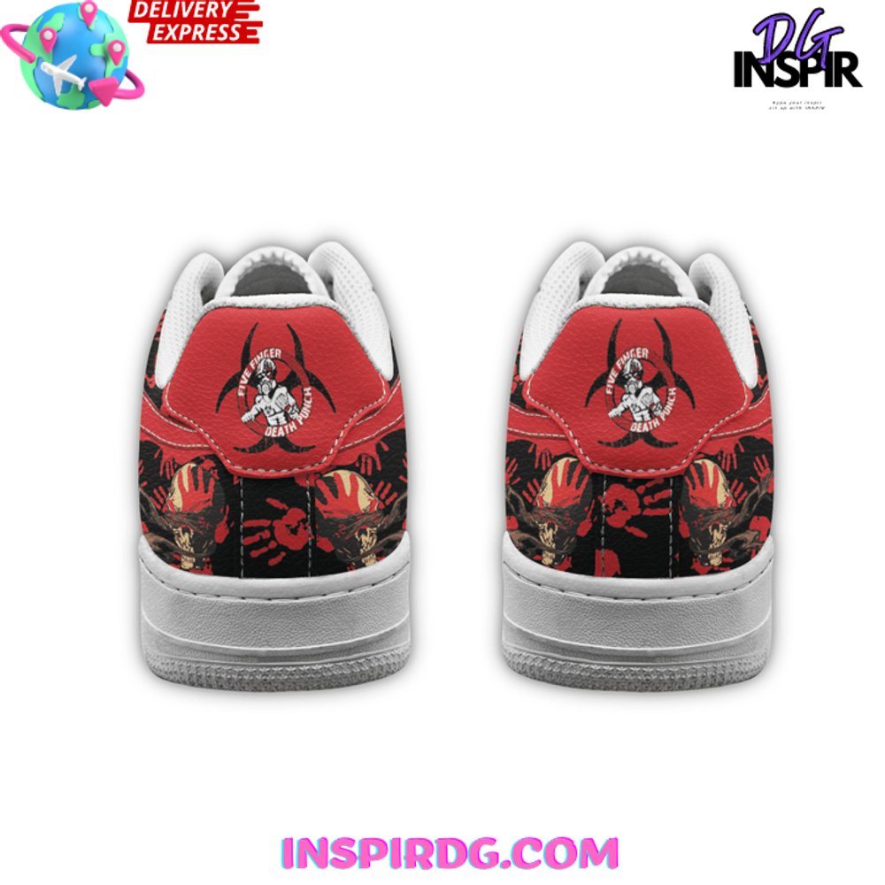 Ideafootwear Five Finger Death Punch Air Low-Top Sneakers Shoes For Men And Women 3