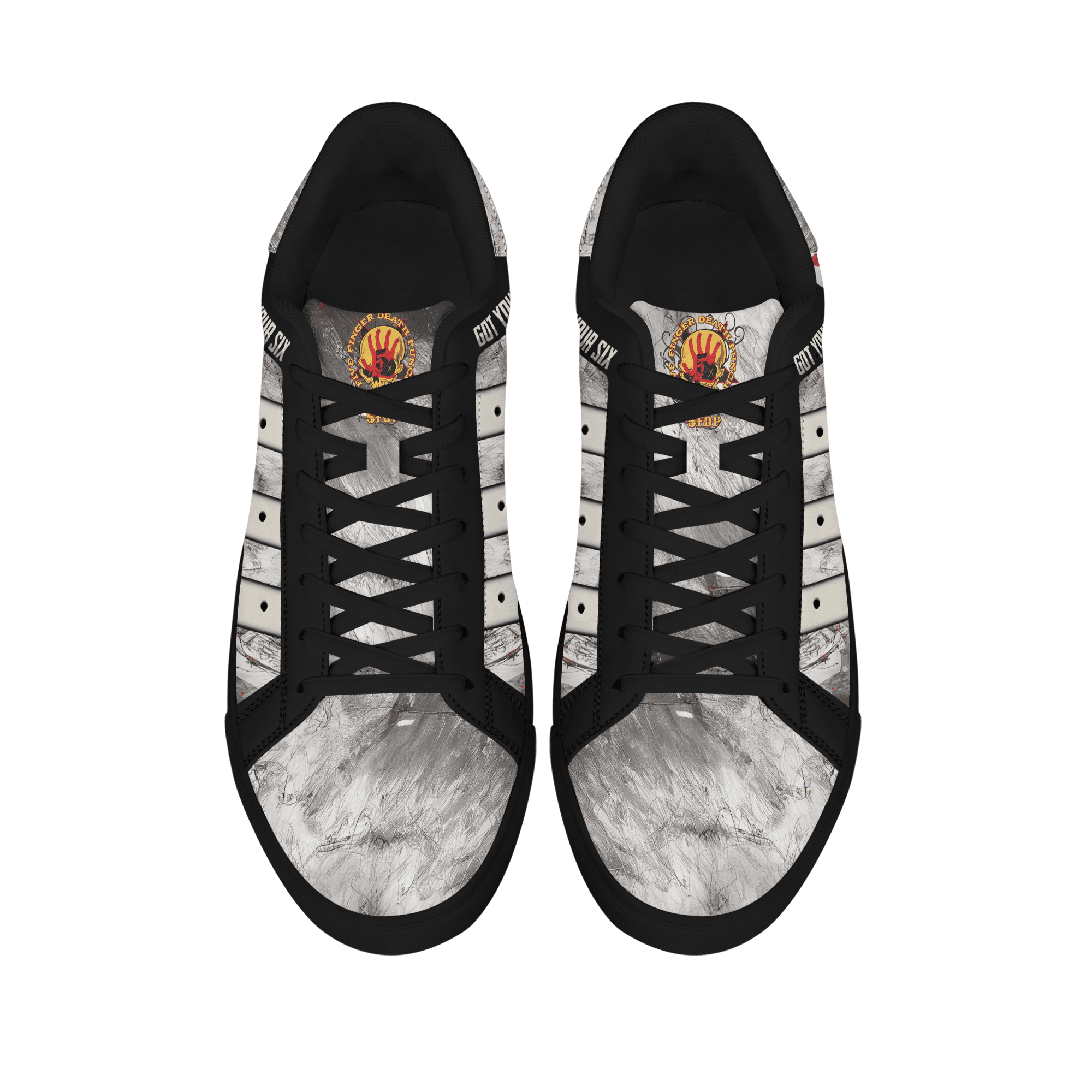 Ideafootwear Five Finger Death Punch Skate Stan Shoes Sneakes For Men And Women  1