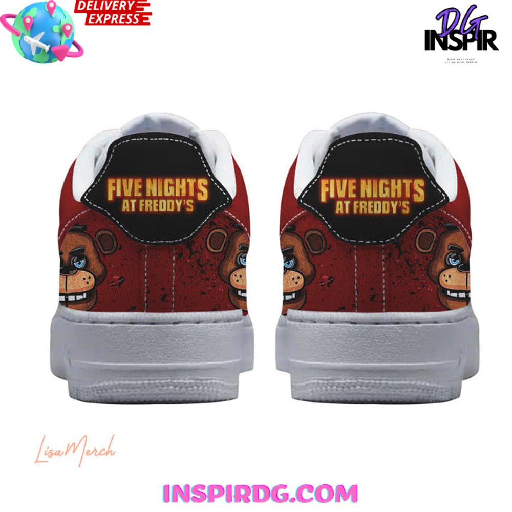 Ideafootwear Five Nights at Freddy’s Air Low-Top Sneakers Shoes For Men And Women 1