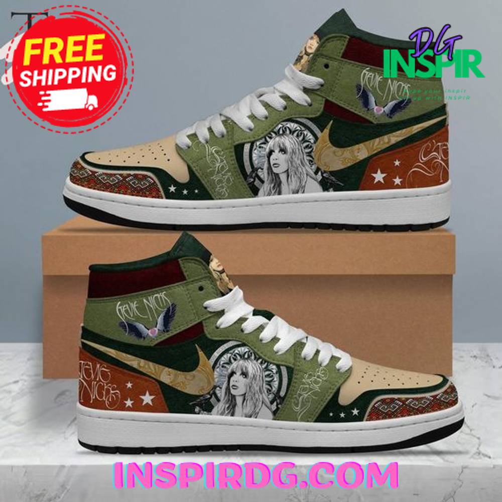 Ideafootwear Fleetwood Mac AJ1 High Sneakers Shoes For Men And Women 1