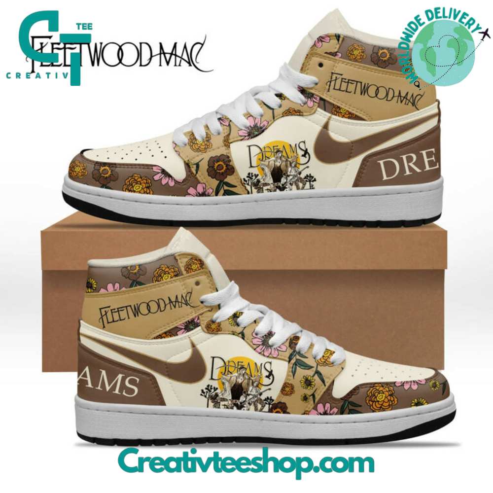 Ideafootwear Fleetwood Mac AJ1 High Sneakers Shoes For Men And Women 2