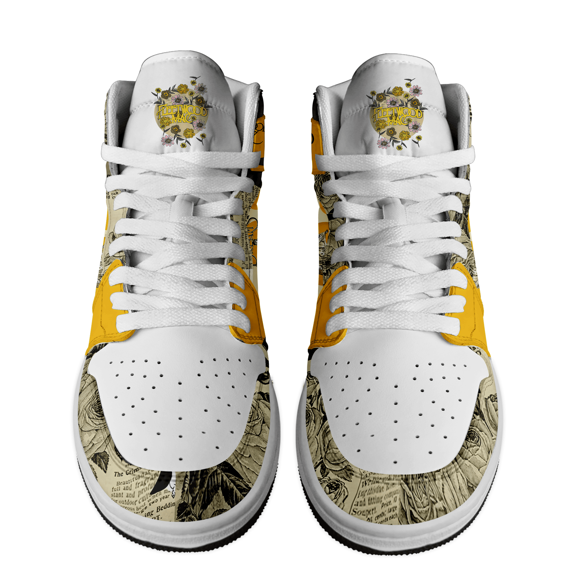 Ideafootwear Fleetwood Mac AJ1 High Sneakers Shoes For Men And Women 6