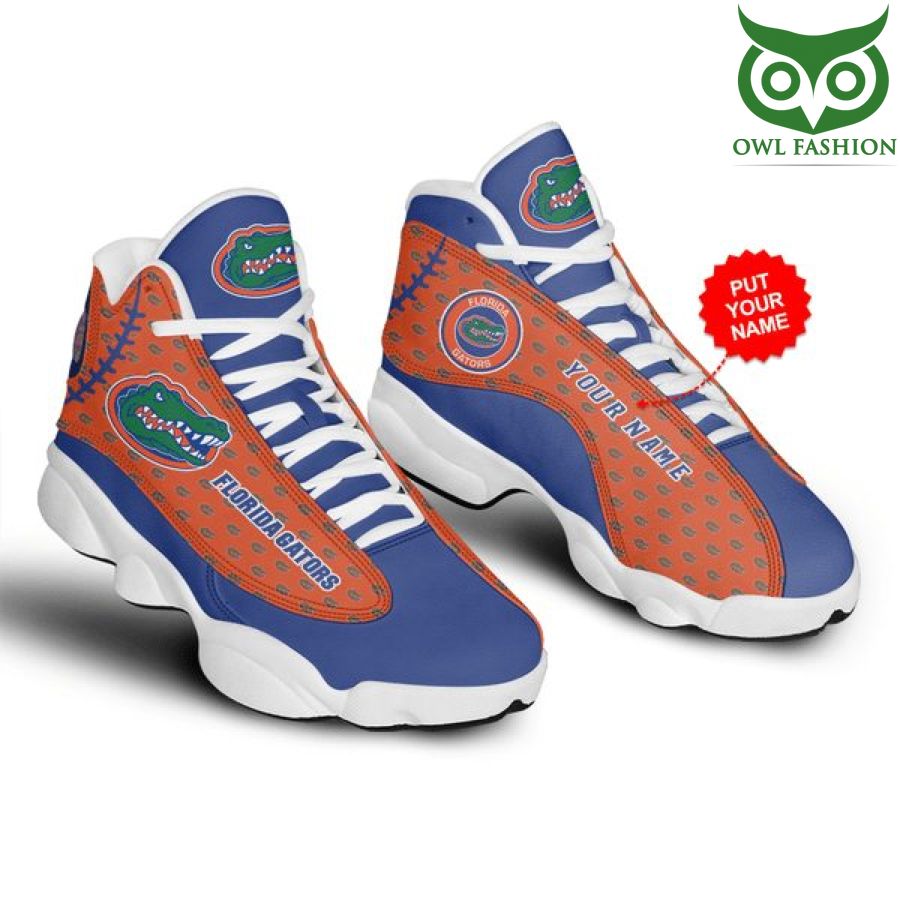 Ideafootwear Florida Gator AJ13 Sneakers Shoes For Men And Women 1
