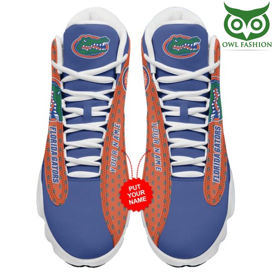 Ideafootwear Florida Gator AJ13 Sneakers Shoes For Men And Women 1