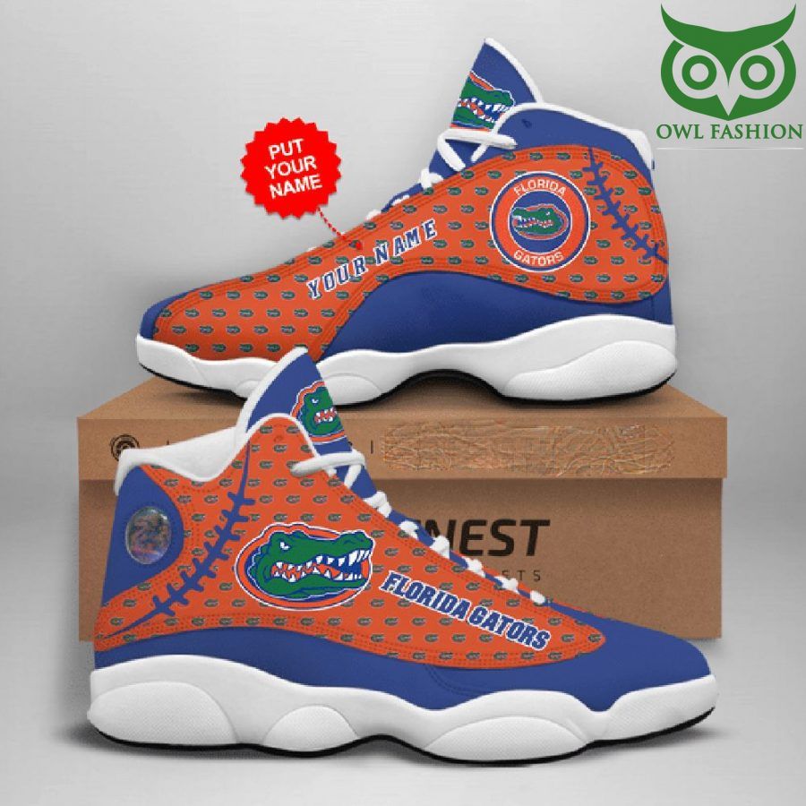 Ideafootwear Florida Gator AJ13 Sneakers Shoes For Men And Women 1
