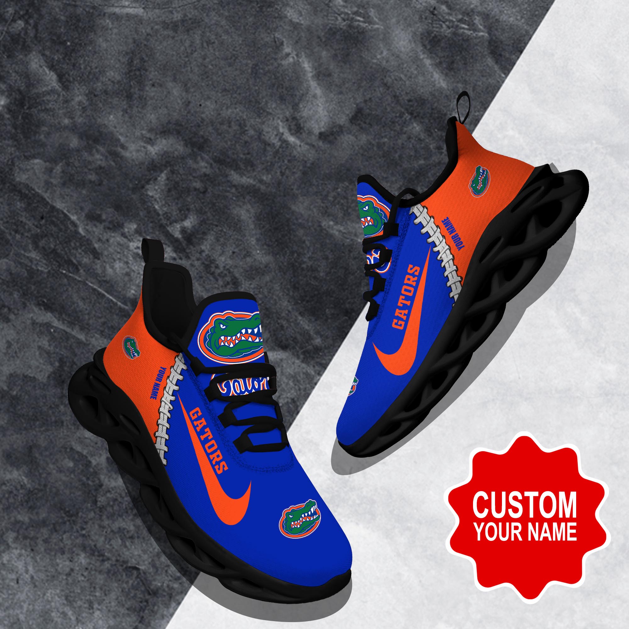 Ideafootwear Florida Gators Max Soul Shoes Sneakers For Men And Women 2