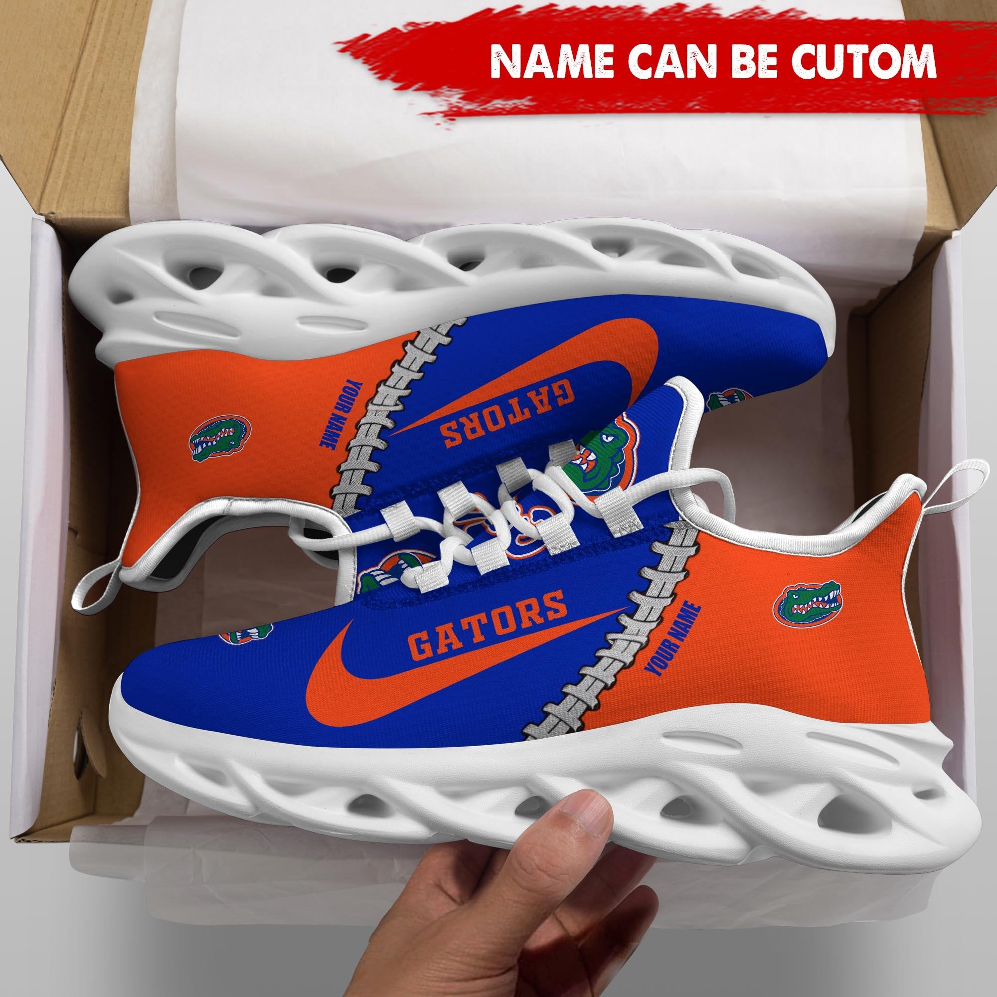 Ideafootwear Florida Gators Max Soul Shoes Sneakers For Men And Women 2