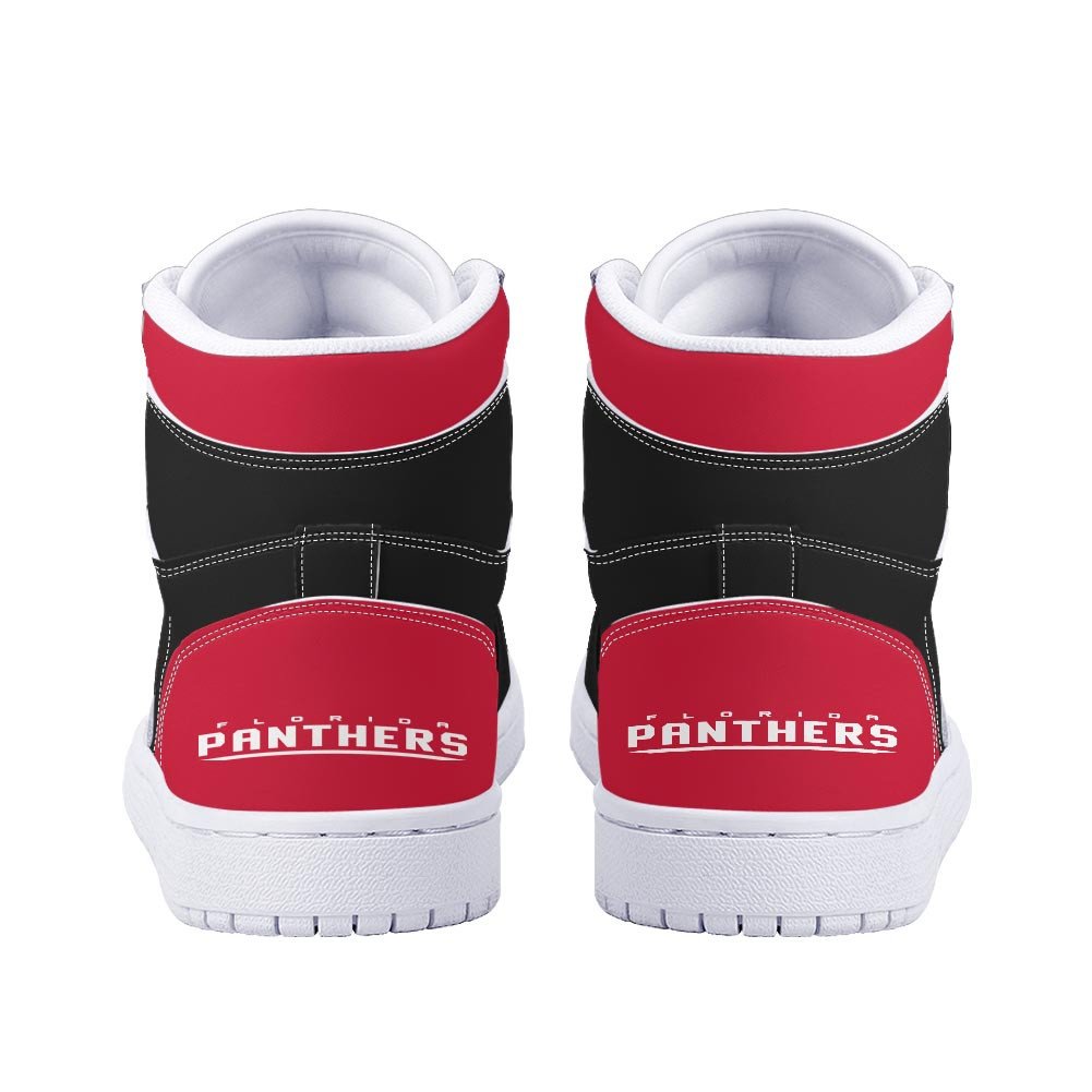 Ideafootwear Florida Panthers AJ1 High Sneakers Shoes For Men And Women 5