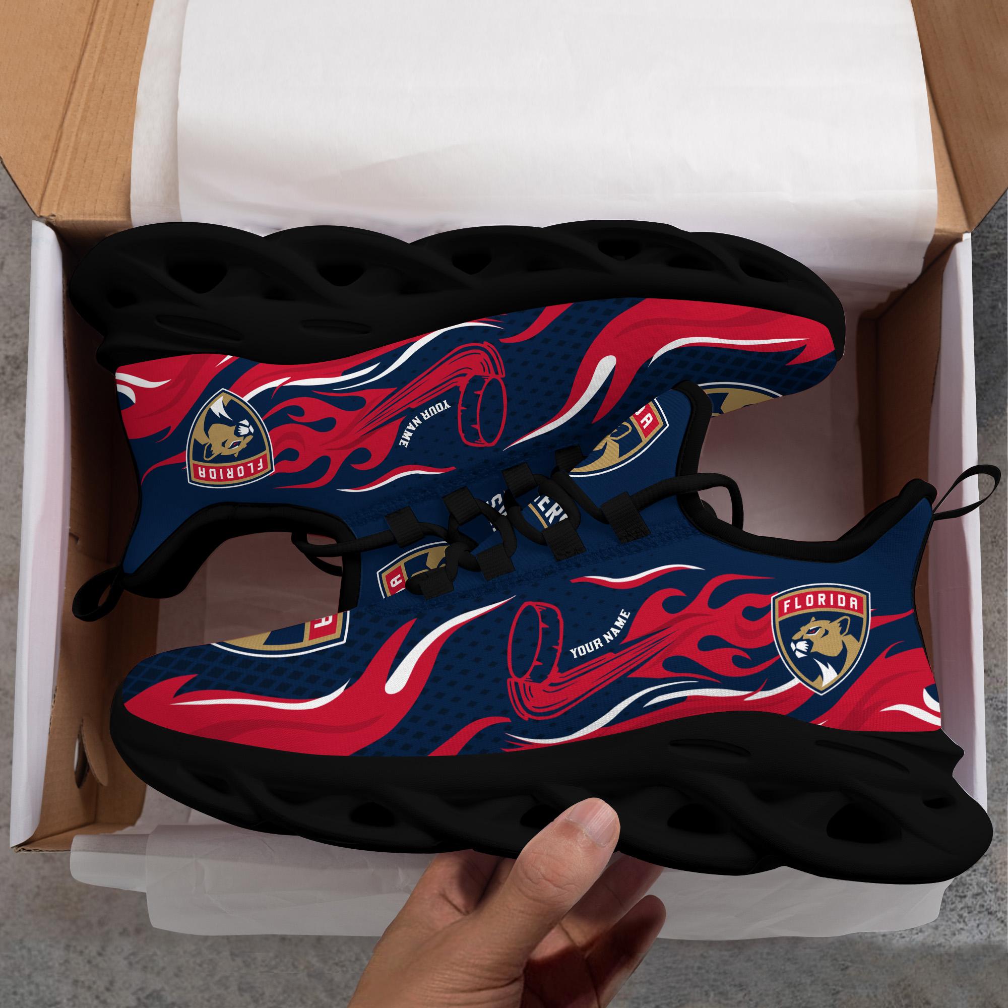 Ideafootwear Florida Panthers Max Soul Shoes Sneakers For Men And Women 3