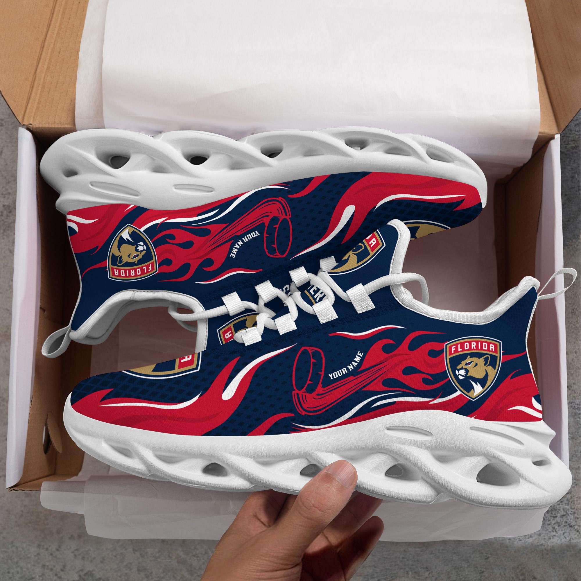 Ideafootwear Florida Panthers Max Soul Shoes Sneakers For Men And Women 3