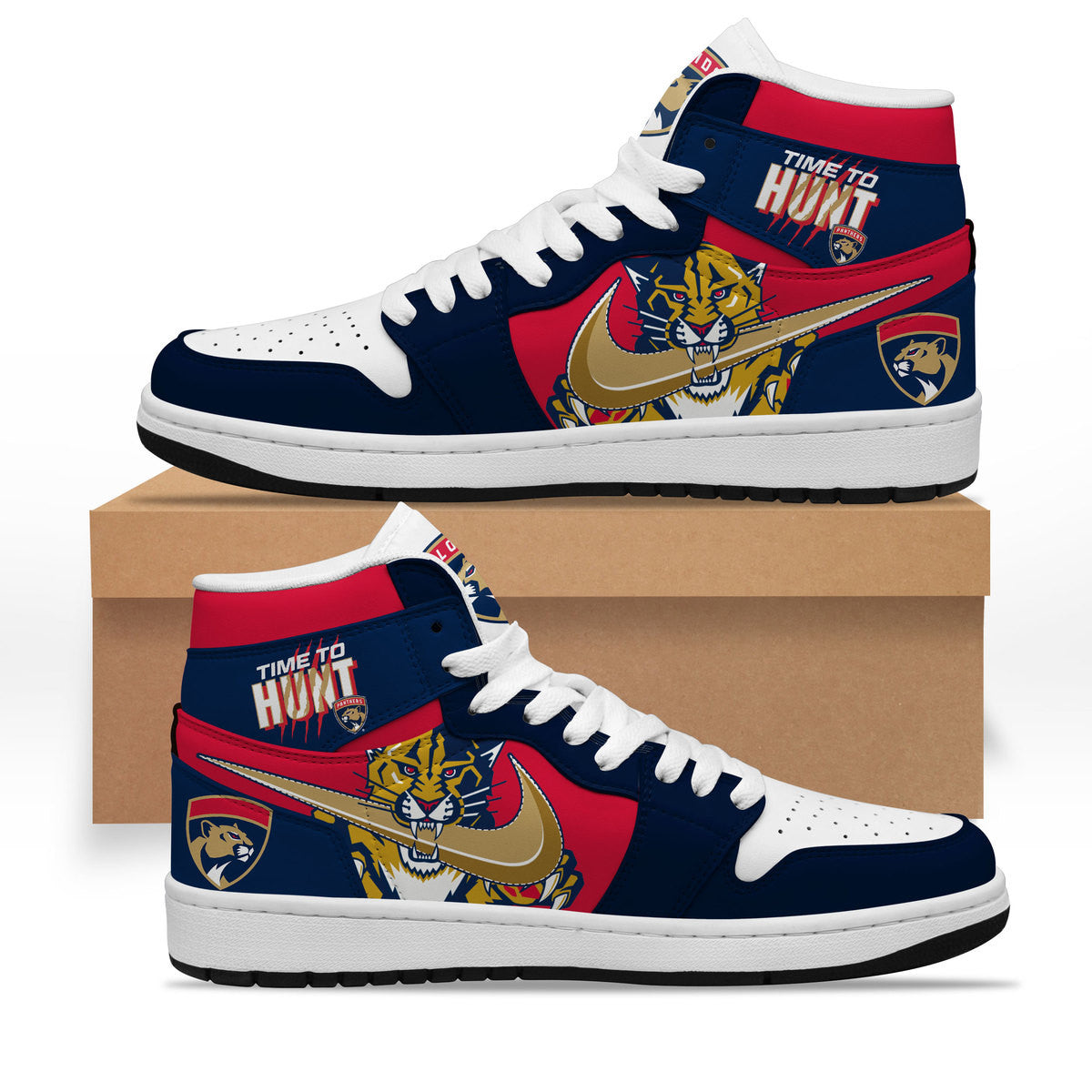 Ideafootwear Florida Panthers AJ1 High Sneakers Shoes For Men And Women 17