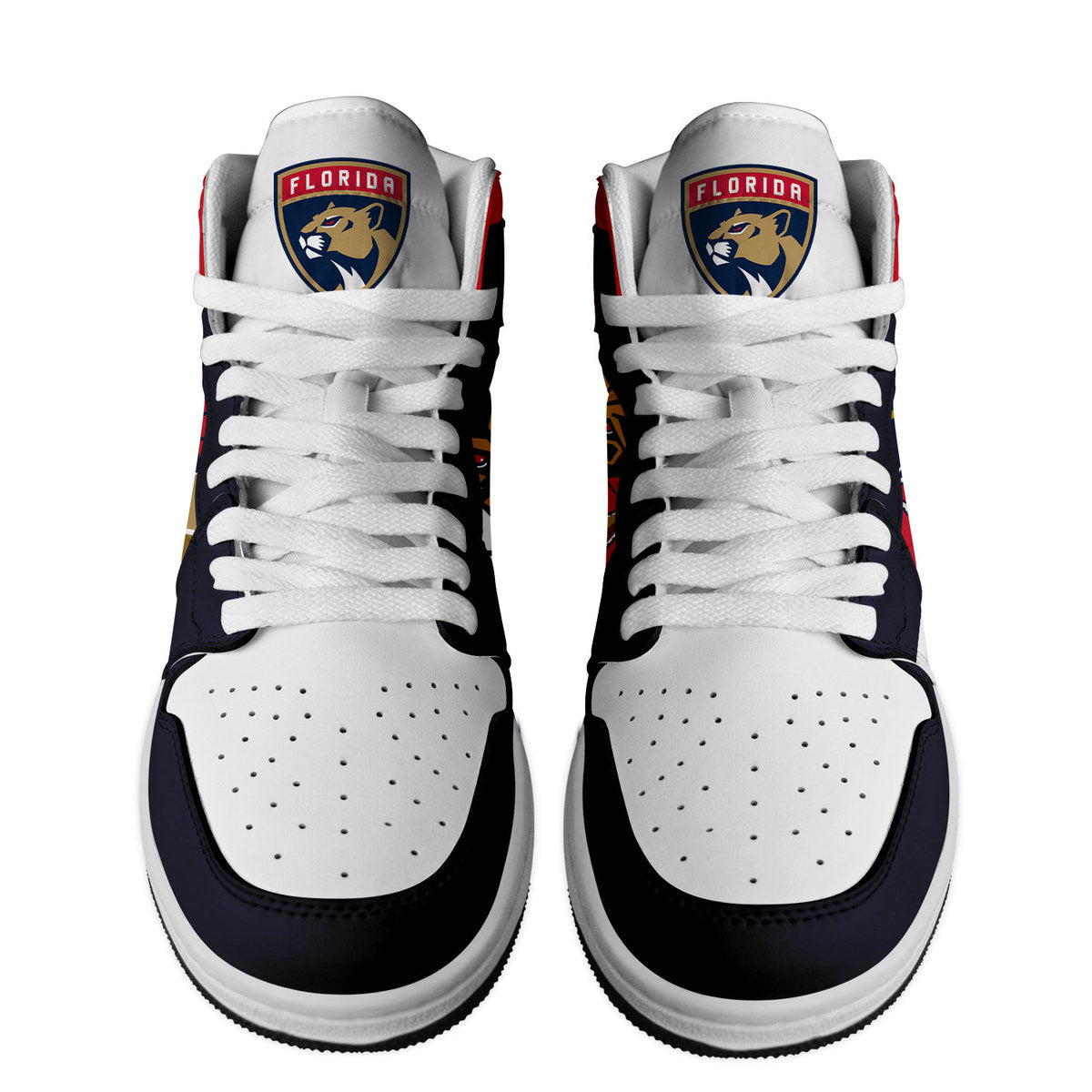 Ideafootwear Florida Panthers AJ1 High Sneakers Shoes For Men And Women 17