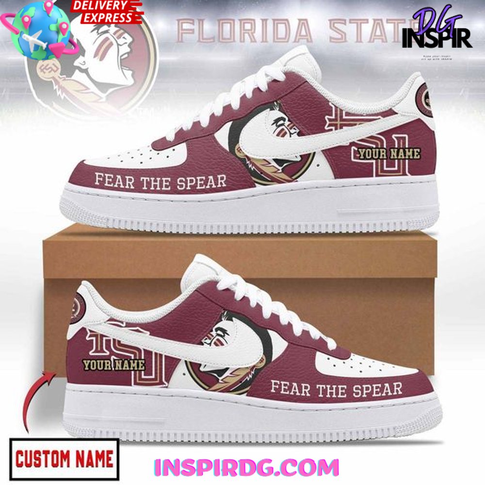 Ideafootwear Florida State Seminoles Air Low-Top Sneakers Shoes For Men And Women 6