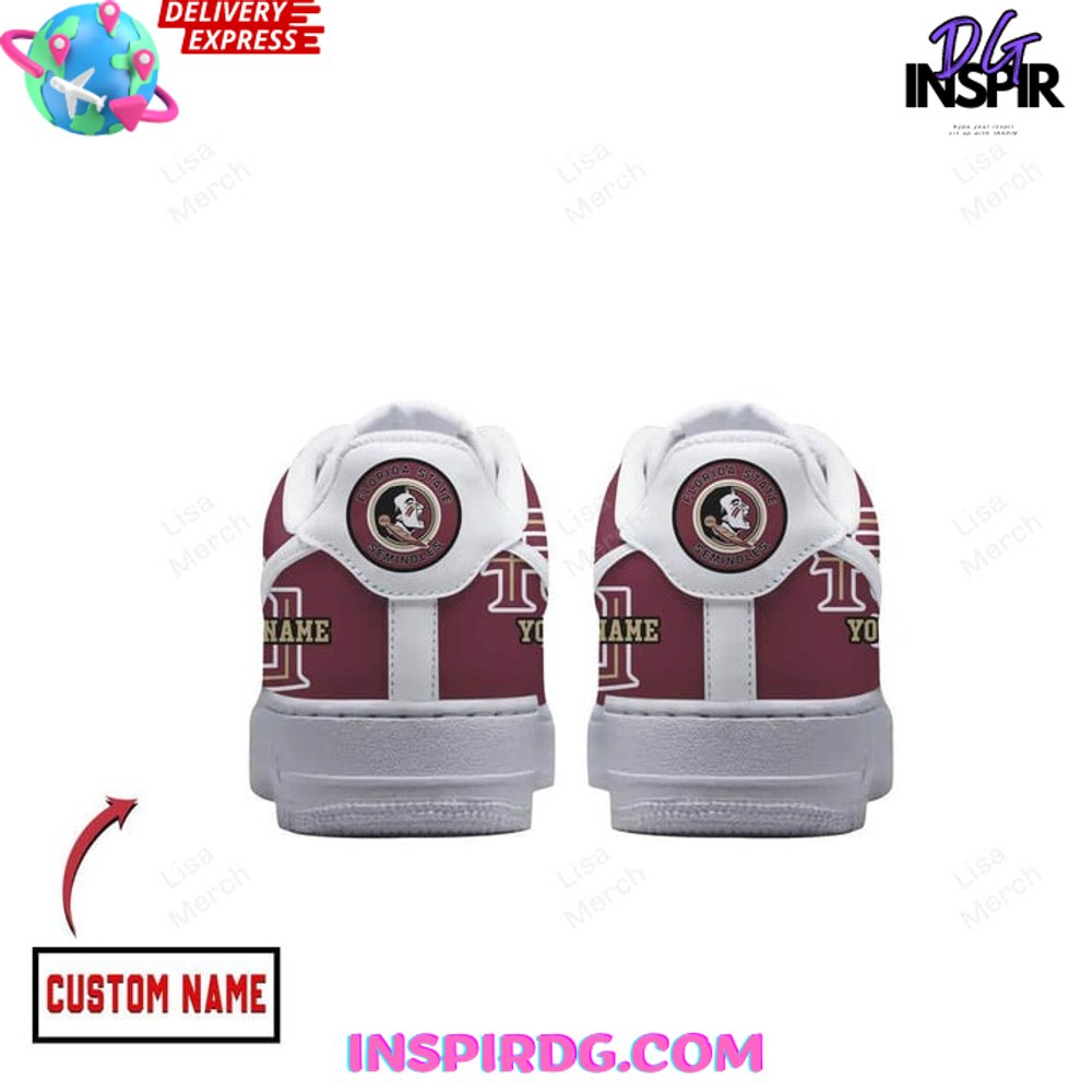 Ideafootwear Florida State Seminoles Air Low-Top Sneakers Shoes For Men And Women 6