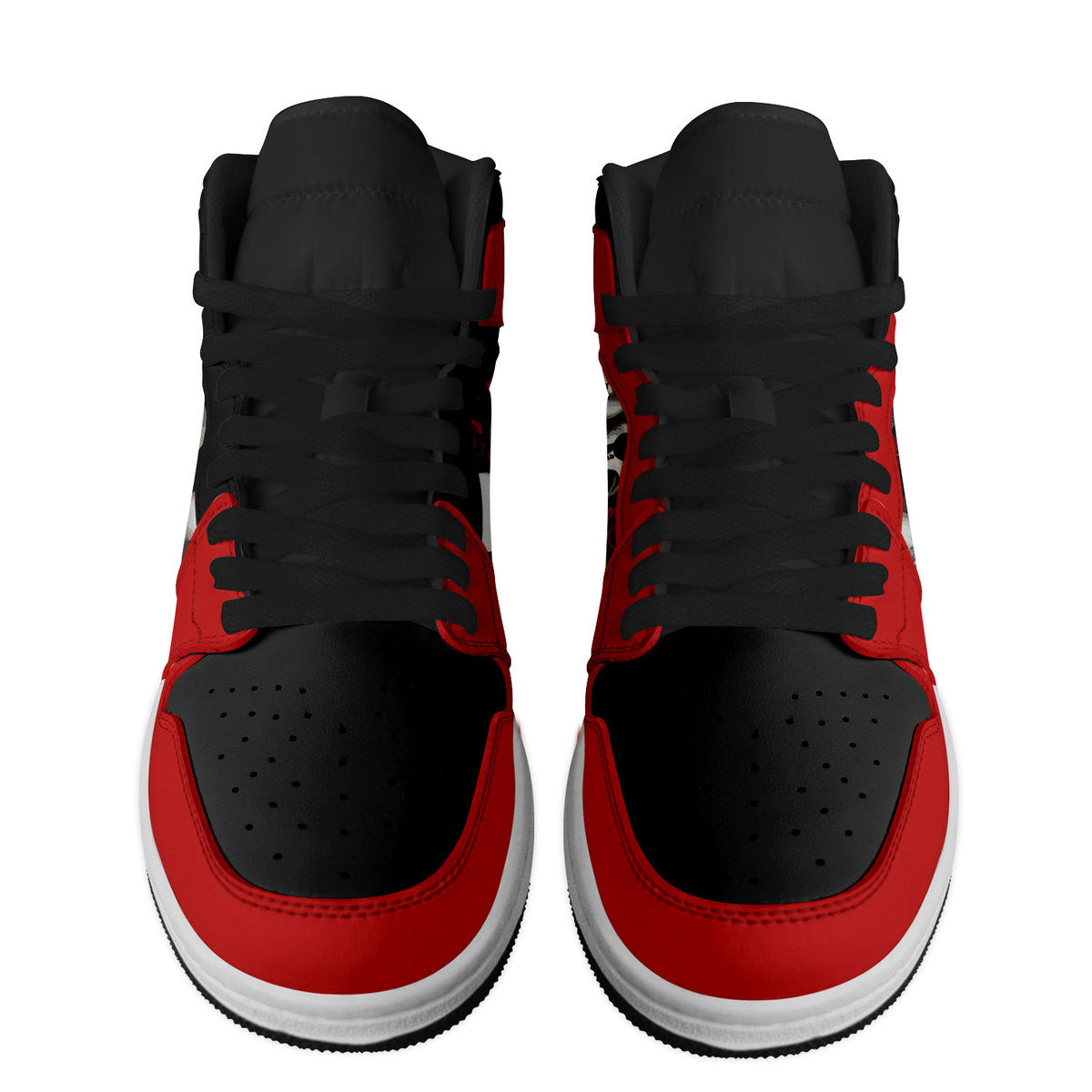Ideafootwear Foo Fighters AJ1 High Sneakers Shoes For Men And Women 6