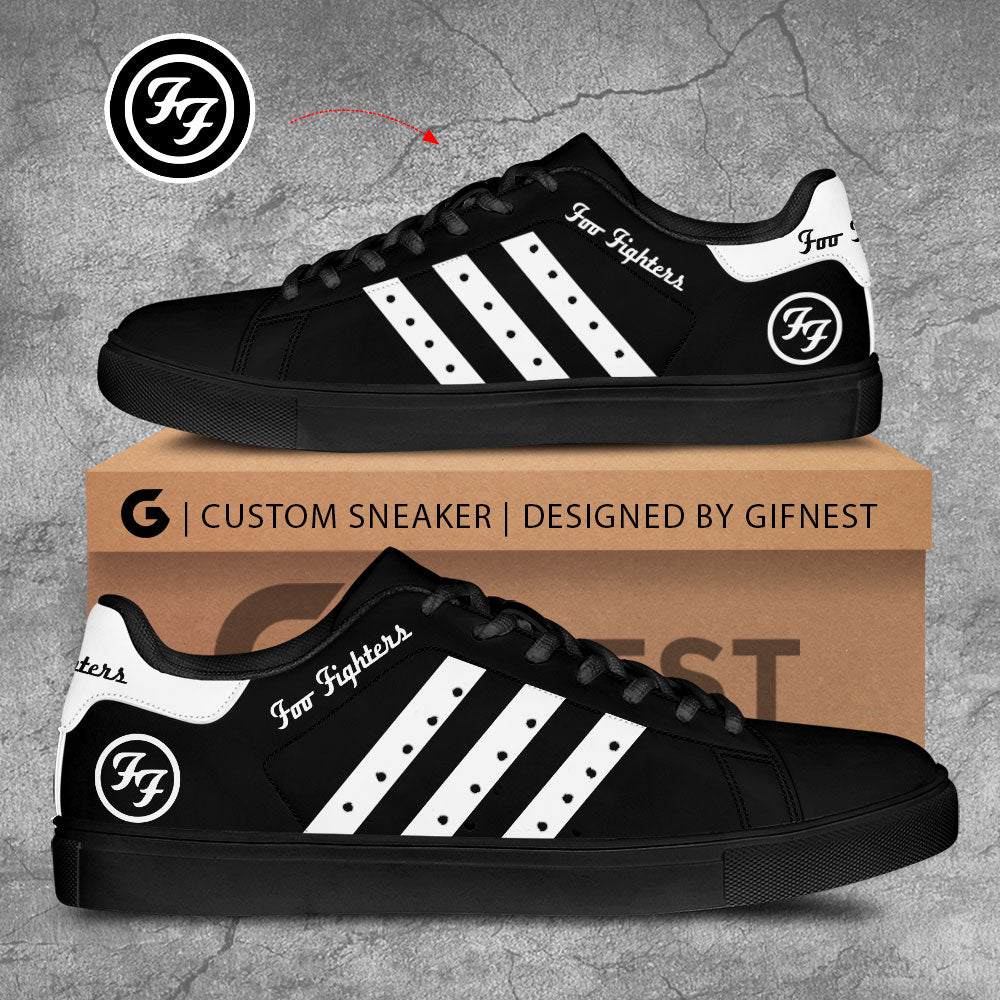 Ideafootwear Foo Fighters Skate Stan Shoes Sneakes For Men And Women 1