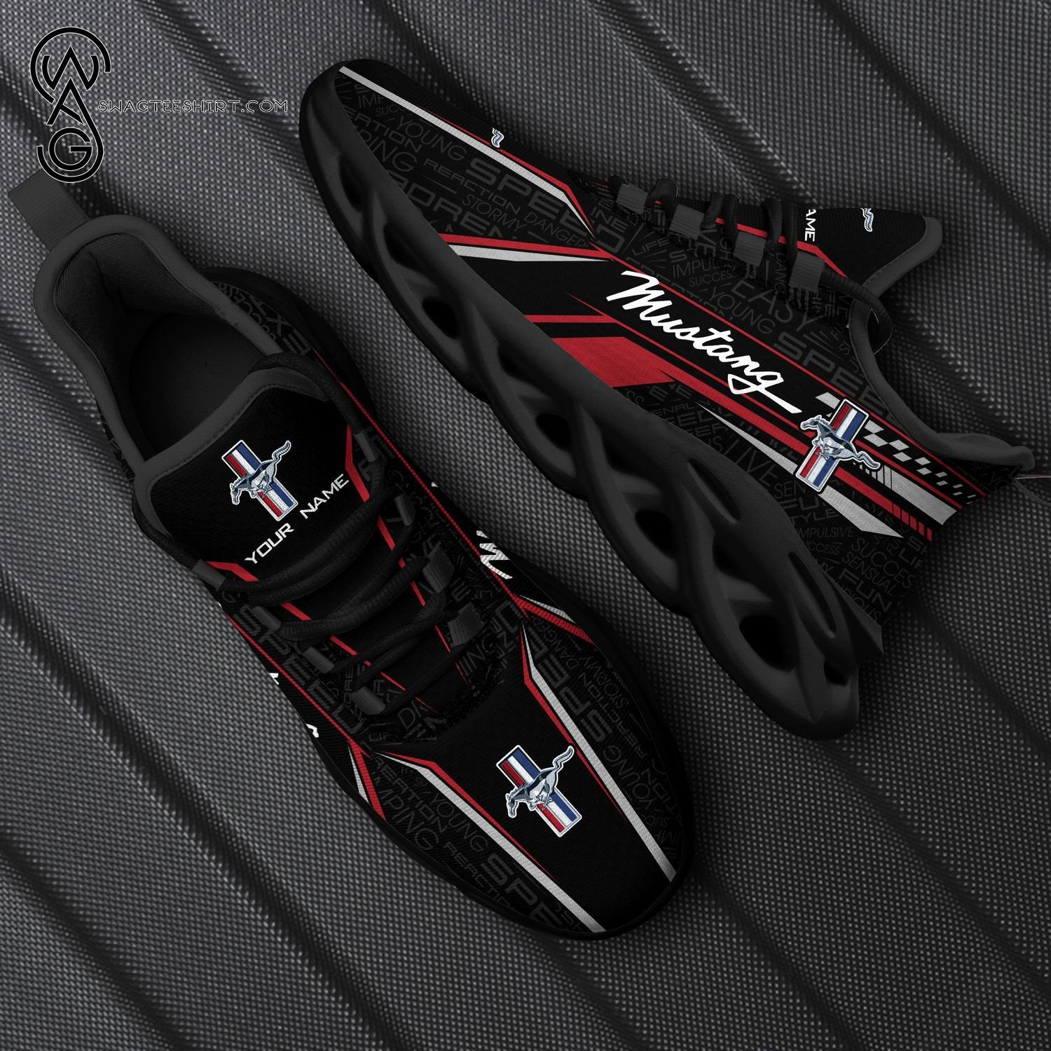 Ideafootwear Ford Mustang Max Soul Shoes Sneakers For Men And Women 25