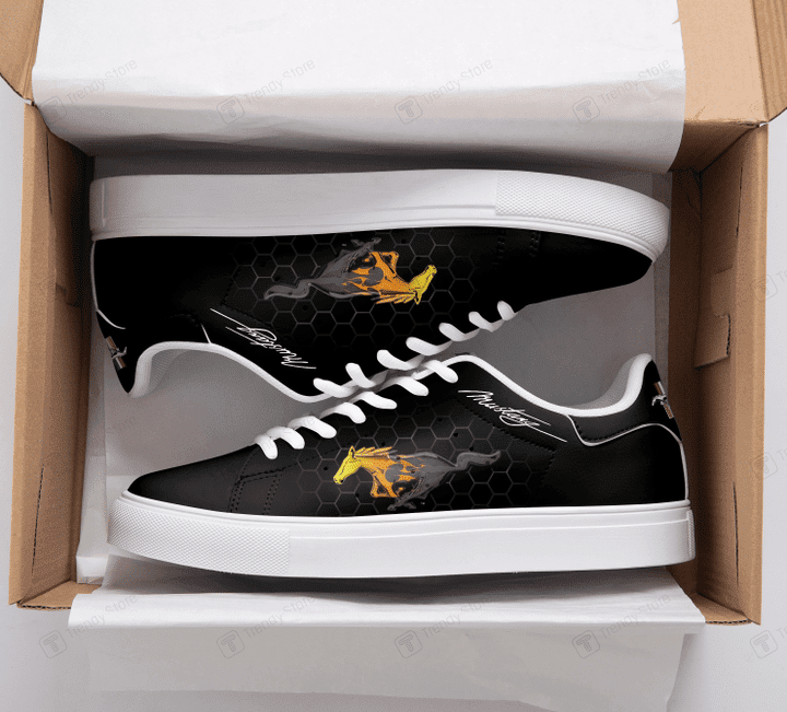 Ideafootwear Ford Mustang Skate Stan Shoes Sneakes For Men And Women 4