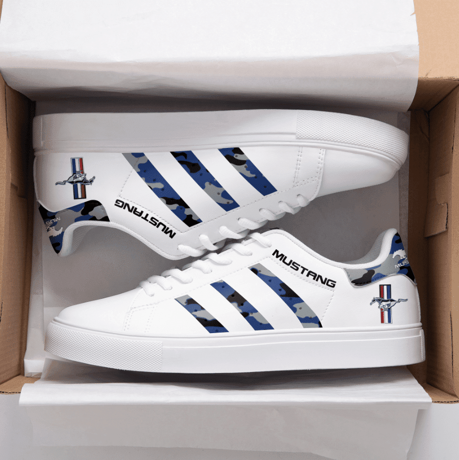 Ideafootwear Ford Mustang Skate Stan Shoes Sneakes For Men And Women 6