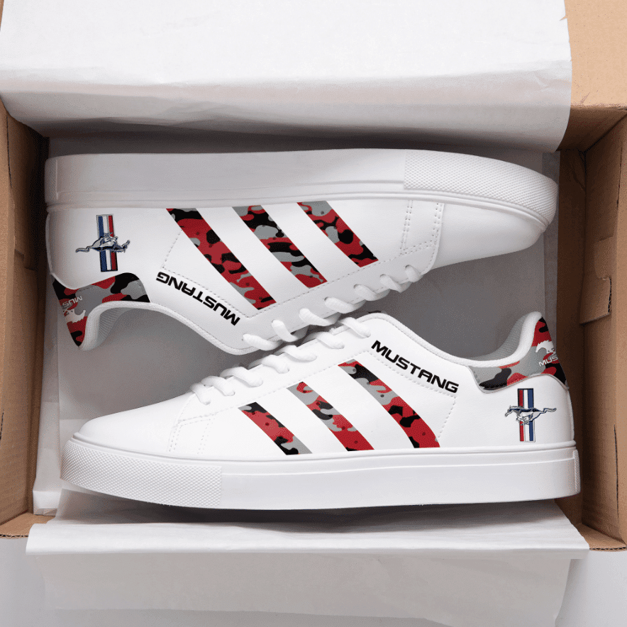 Ideafootwear Ford Mustang Skate Stan Shoes Sneakes For Men And Women 7