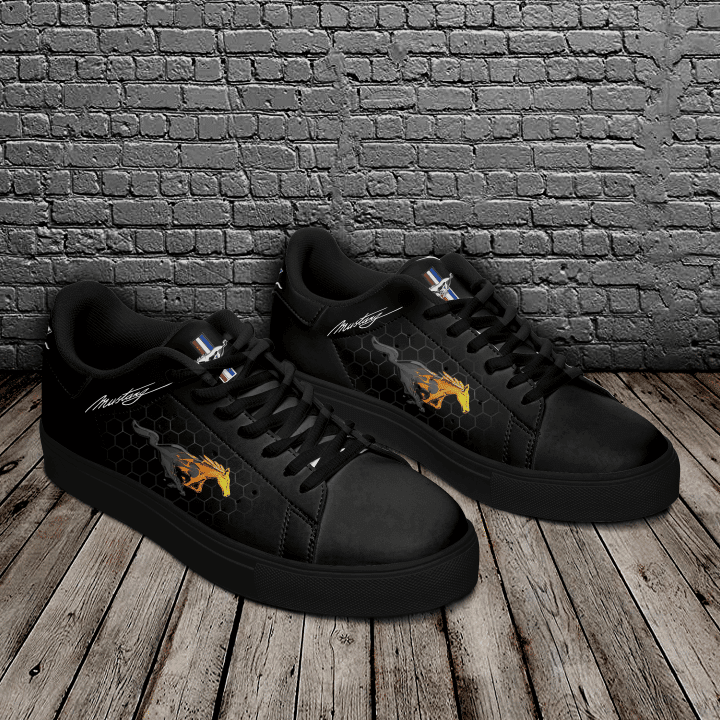 Ideafootwear Ford Mustang Skate Stan Shoes Sneakes For Men And Women 4