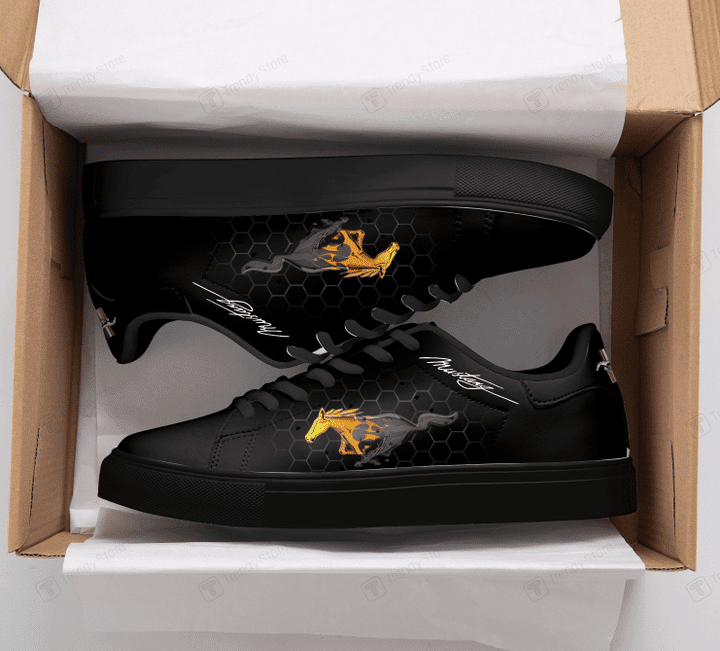 Ideafootwear Ford Mustang Skate Stan Shoes Sneakes For Men And Women 4