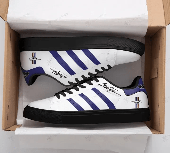 Ideafootwear Ford Mustang Skate Stan Shoes Sneakes For Men And Women 5