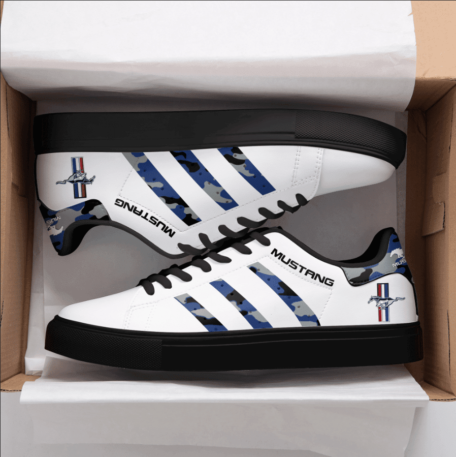 Ideafootwear Ford Mustang Skate Stan Shoes Sneakes For Men And Women 6