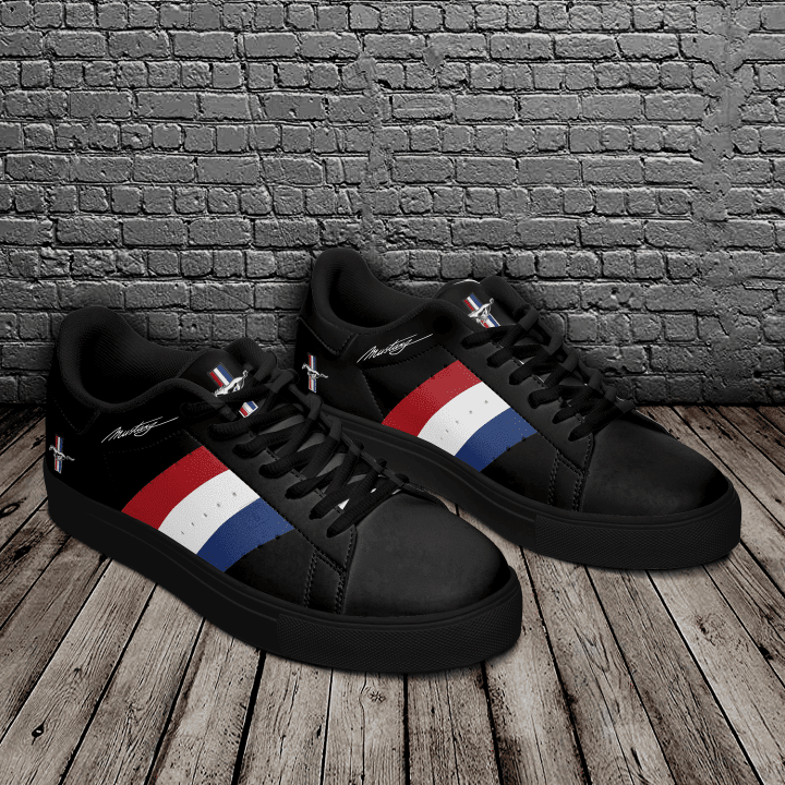 Ideafootwear Ford Mustang Skate Stan Shoes Sneakes For Men And Women 2