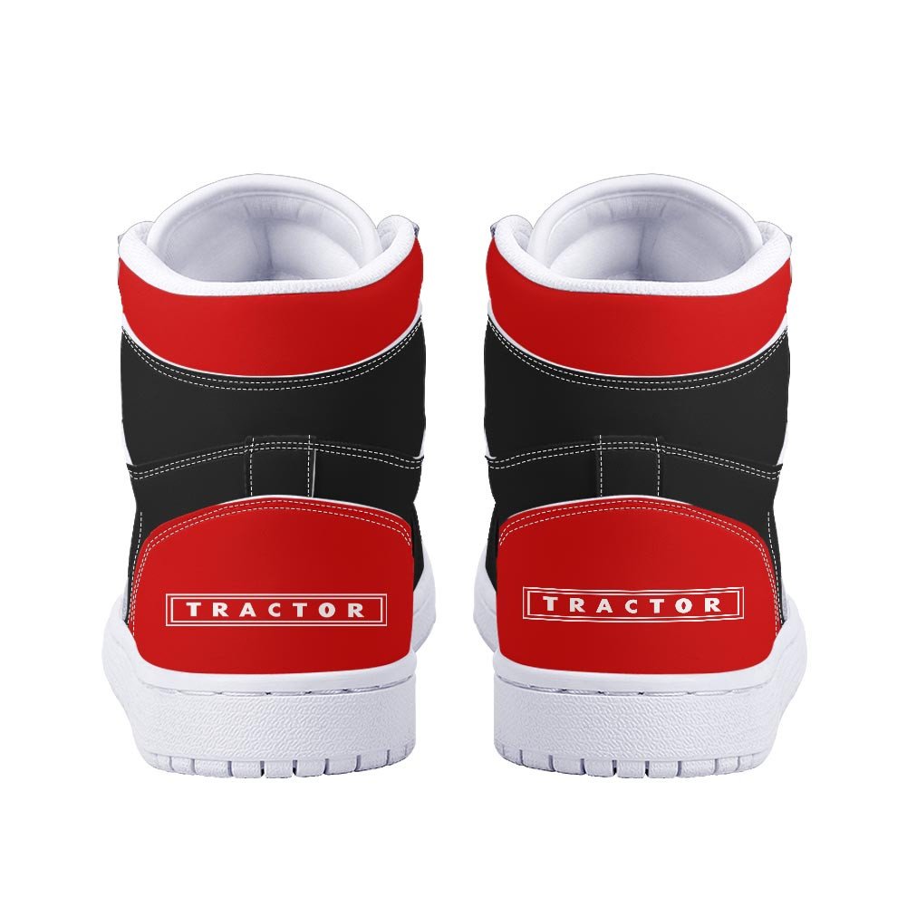 Ideafootwear Ford Tractors AJ1 High Sneakers Shoes For Men And Women 1