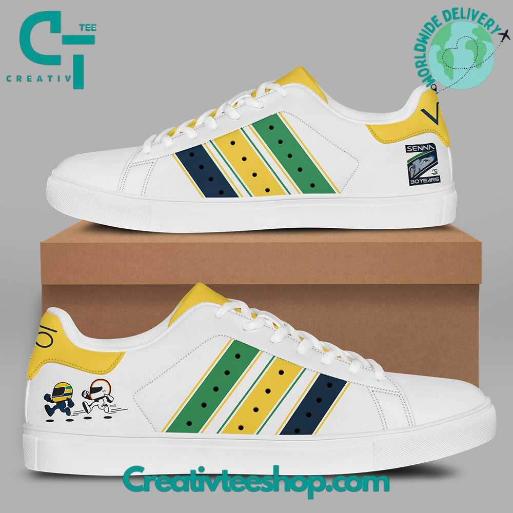 Ideafootwear FOREVER SENNA  Skate Stan Shoes Sneakes For Men And Women 1