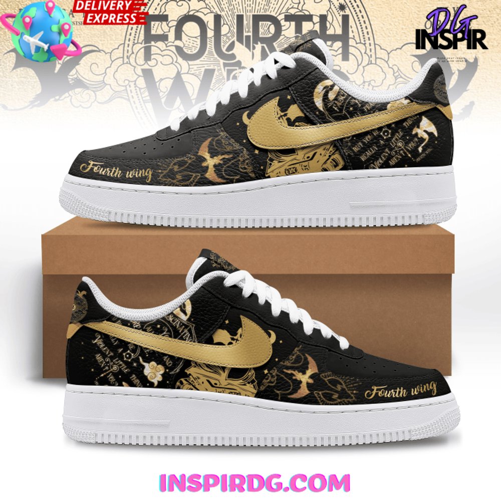 Ideafootwear Fourth Wing Dragon Air Low-Top Sneakers Shoes For Men And Women 1